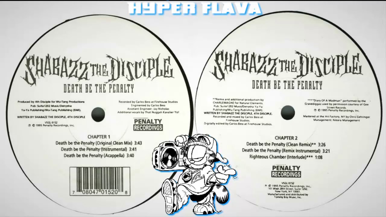 Shabazz The Disciple ‎- Death Be The Penalty (Full VLS) (1995)