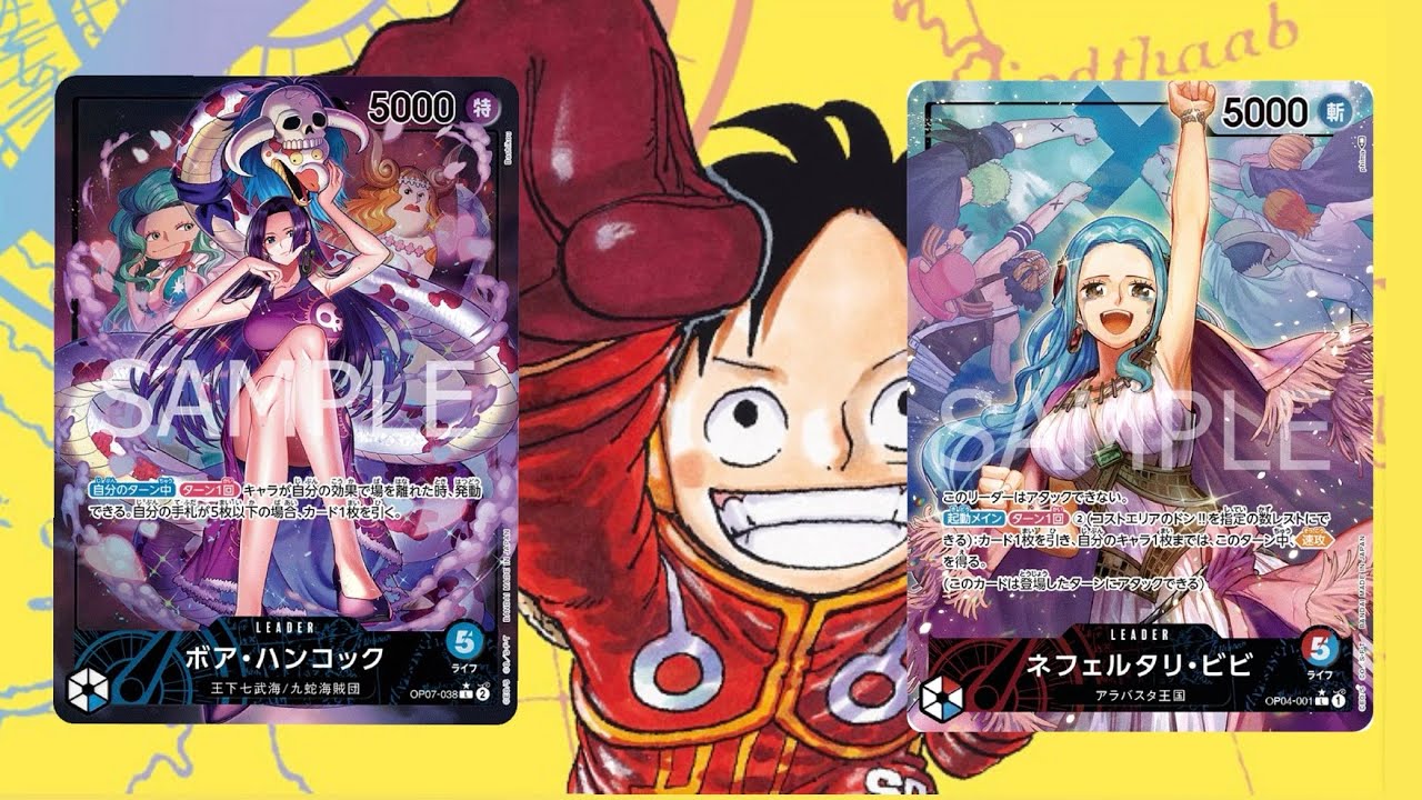 OP07 Boa Hancock vs R/B Vivi -  Blue is back! #onepiecetradingcardgame