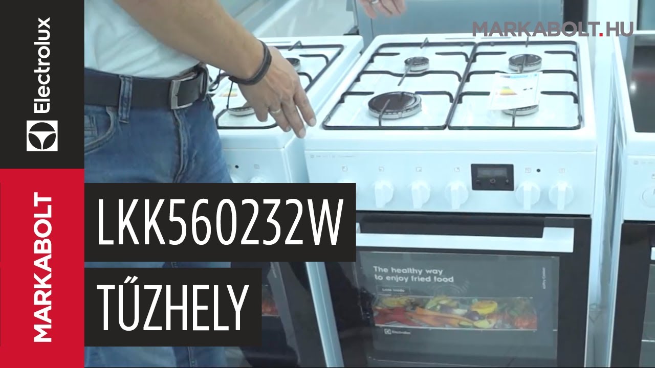 Electrolux LKK560232W tűzhely – Márkabolt.hu