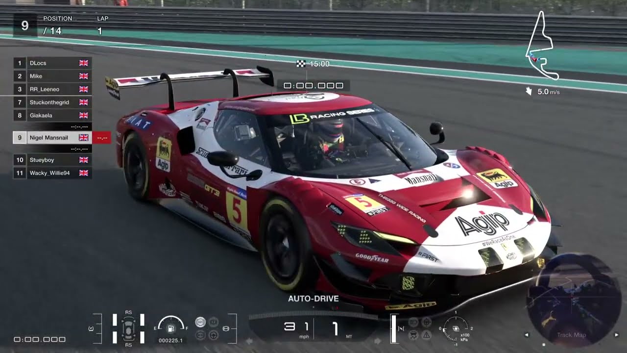 Live VR LB racing Series 296 Scuderia Round 10 @ Yas marina Gran Turismo 7 PSVR2 PS5PRO