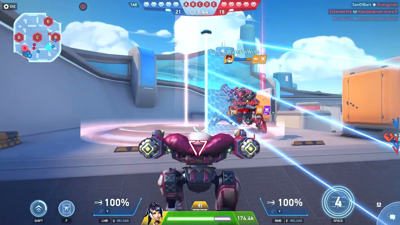 Mech Arena 2026 Surge and Brickhouse