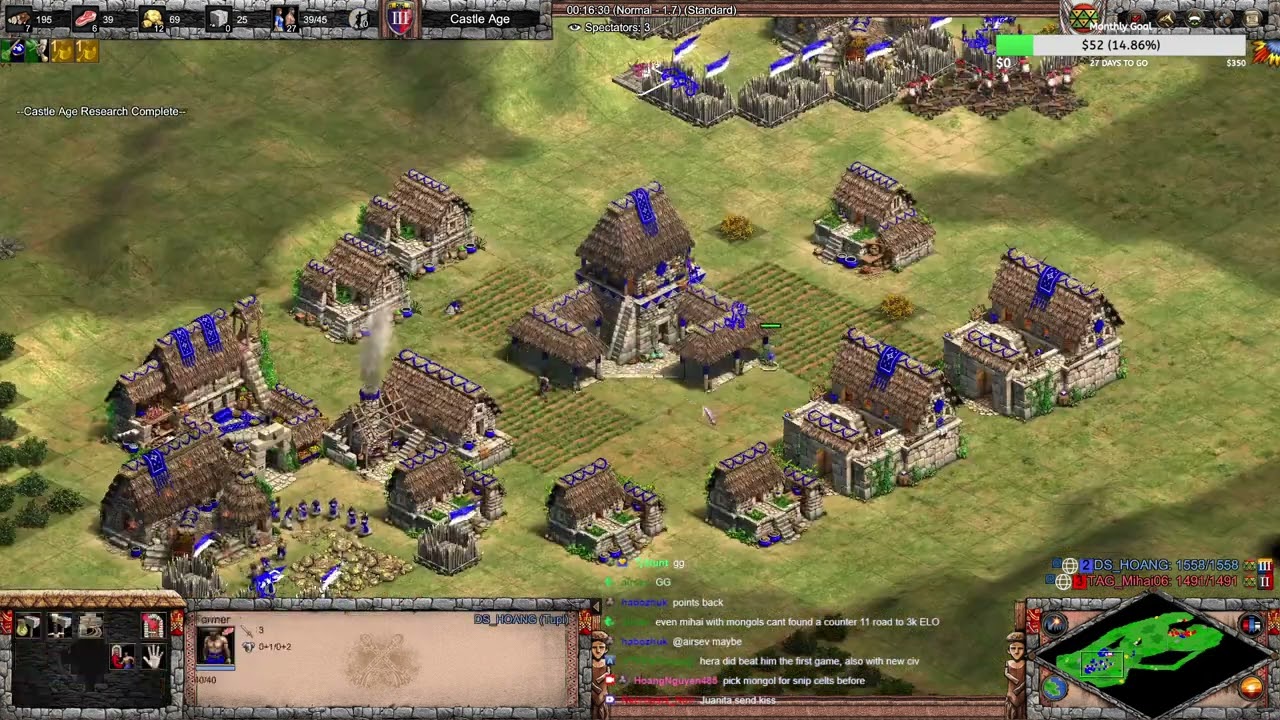 CHAMPI RUSH WHEN OPPONENT USE MONKS