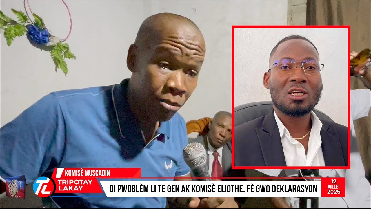 Flash! Komisè Muscadin sòti nan silans li poul di ki pwoblèm li te gen ak komisè Eliothe