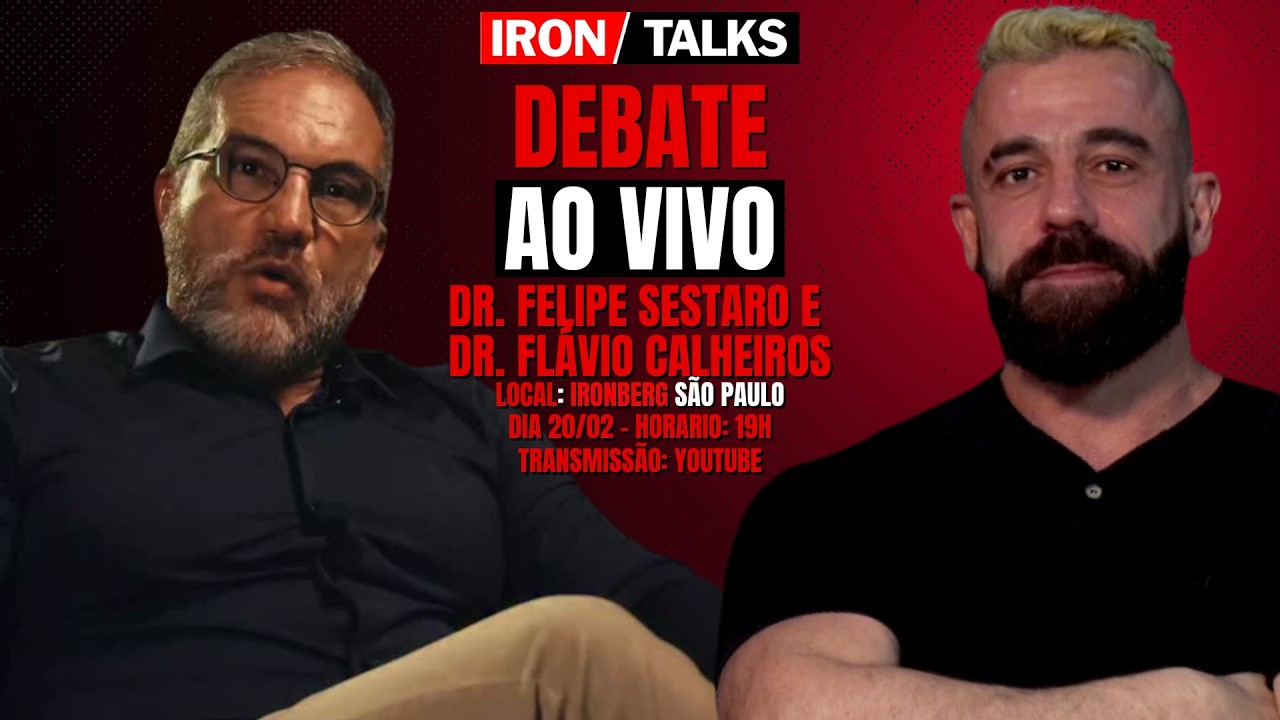 IronTalks ao vivo com Dr. Fl&aacute;vio Calheiros e Dr. Felipe Sestaro