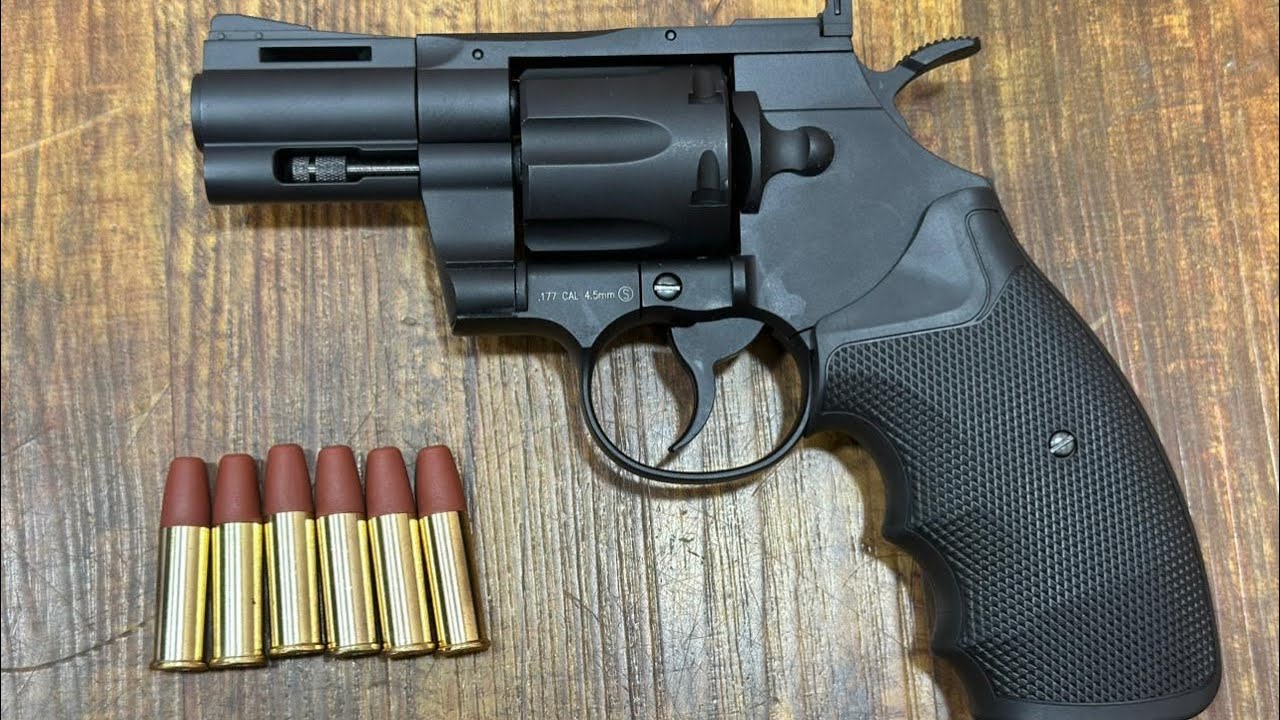 🔥 KWC 357 CO2 BB REVOLVER 🔥FULL METAL .177 CAL AIR REVOLVER | AIRSOFT GUN INDIA