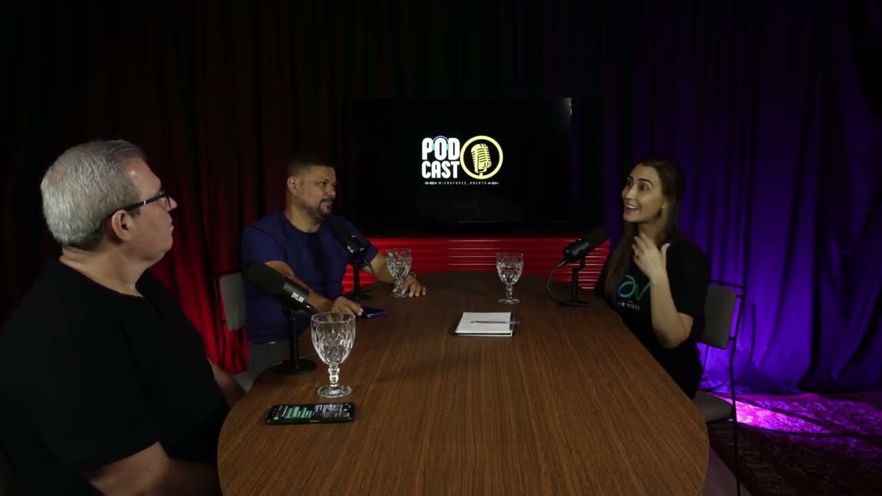 PODCAST MICROFONE ABERTO COM DALILA DA ÓTICA + QUE VISÃO #1