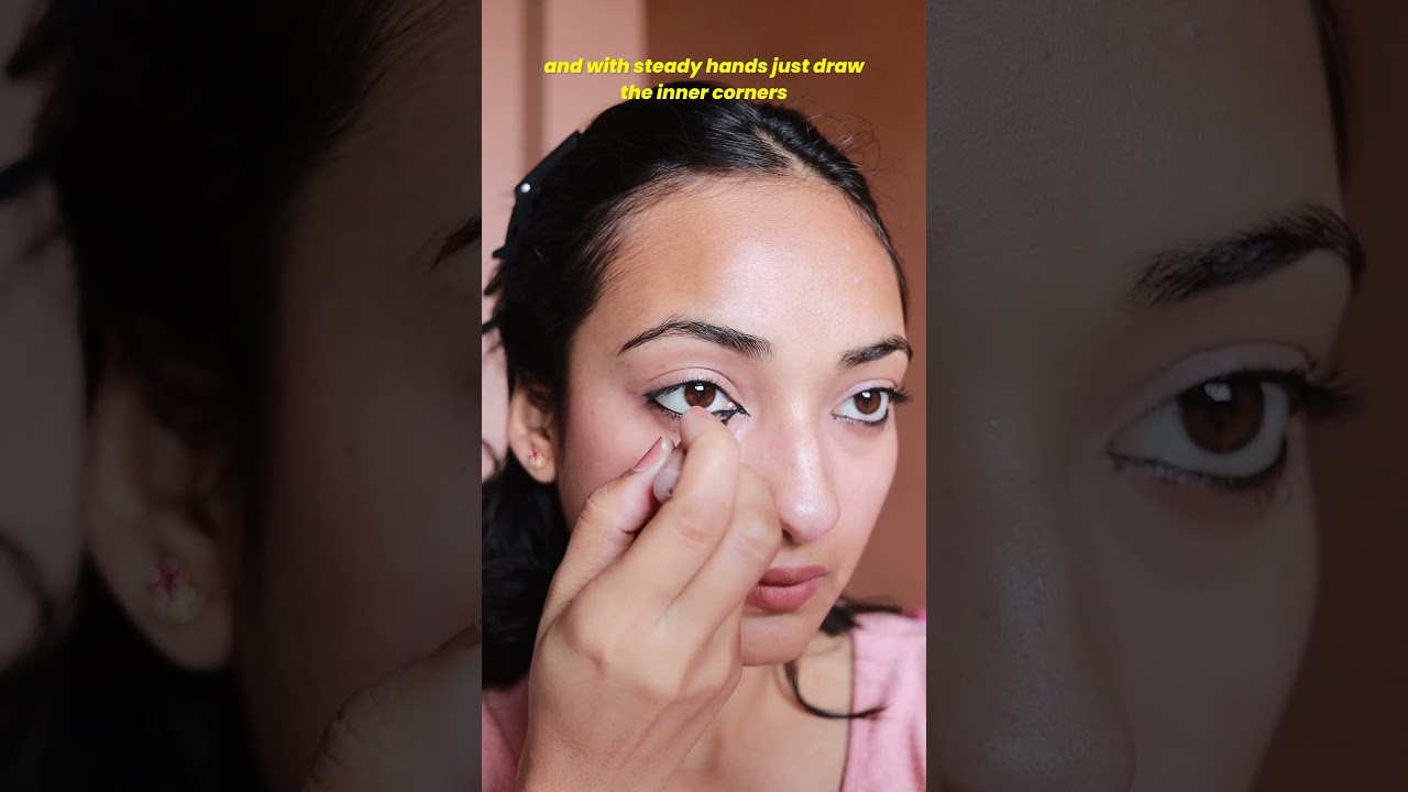 Classic bengali eye makeup