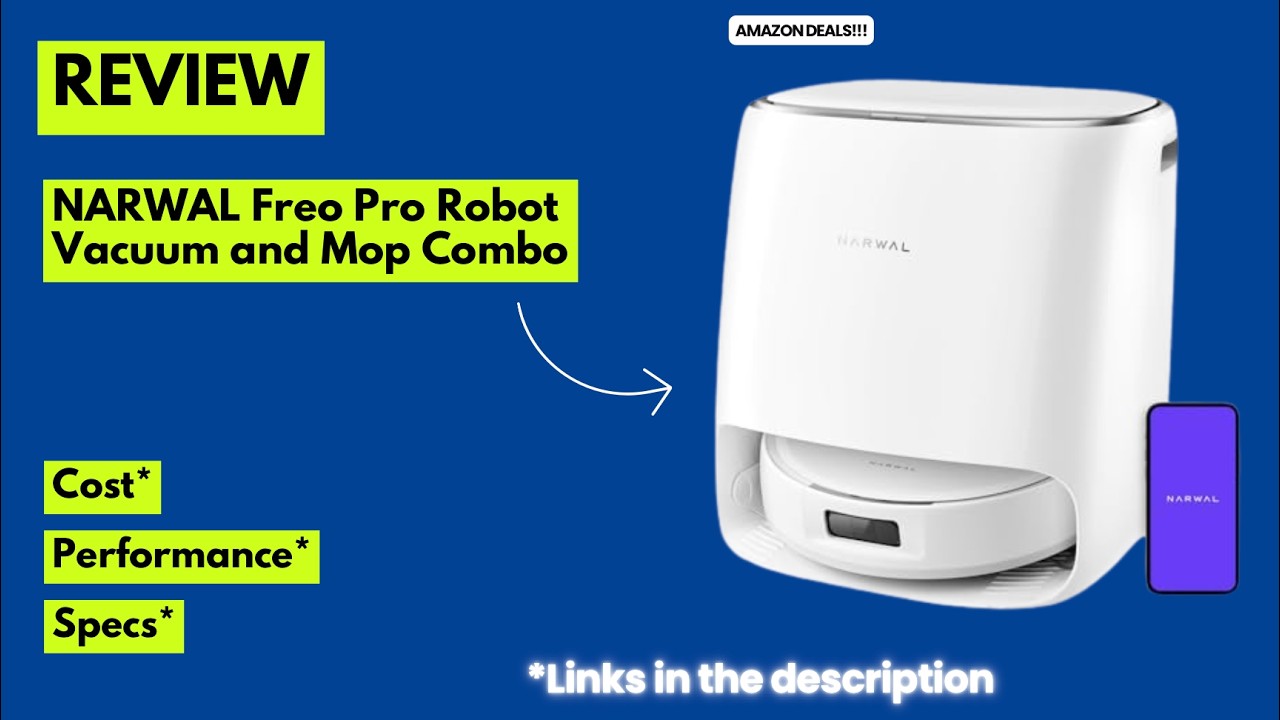 NARWAL Freo Pro Robot Vacuum & Mop Review 🧹 8500Pa Suction, Self-Cleaning, Pet Hair Friendly