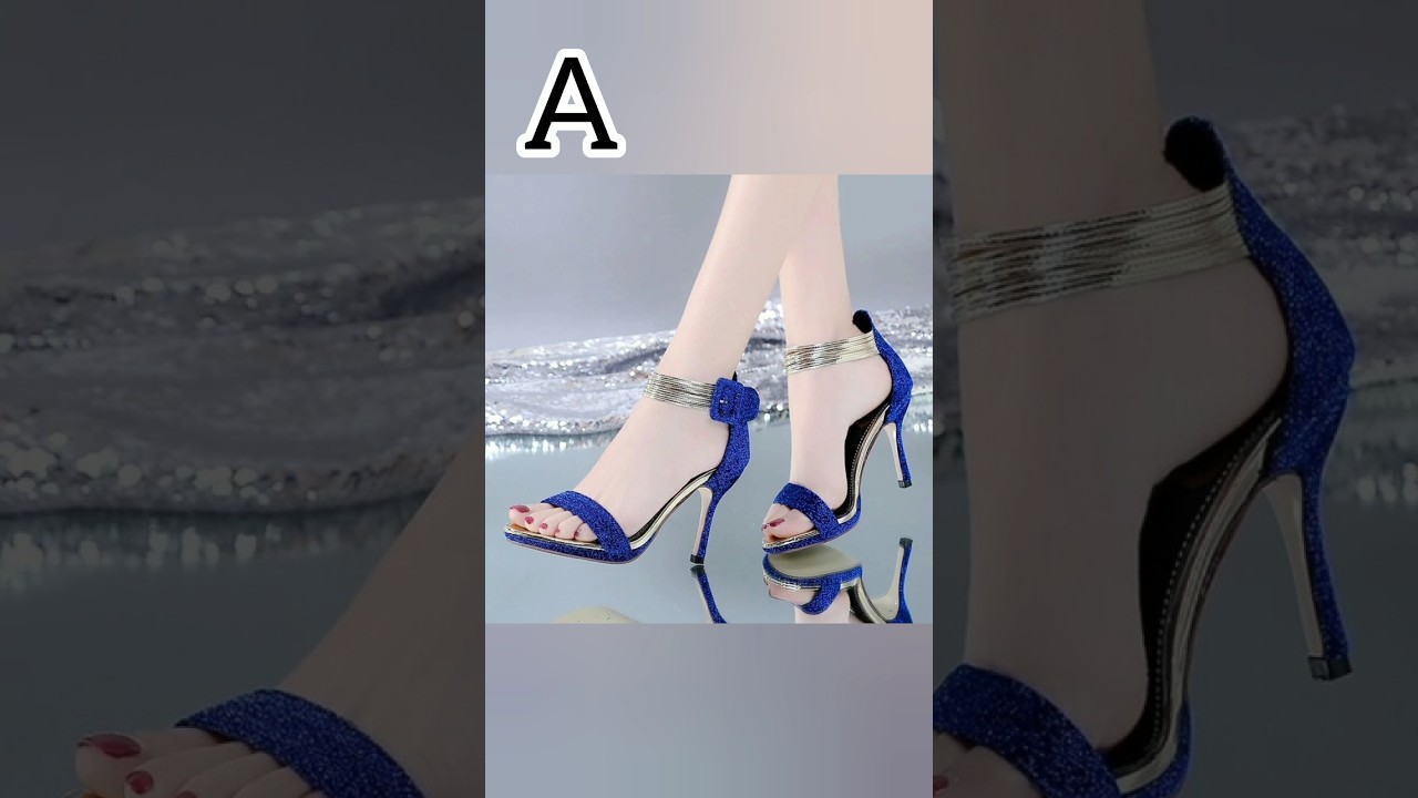 Royal Blue Glitter Heel Style for Party Nights ✨💙 
