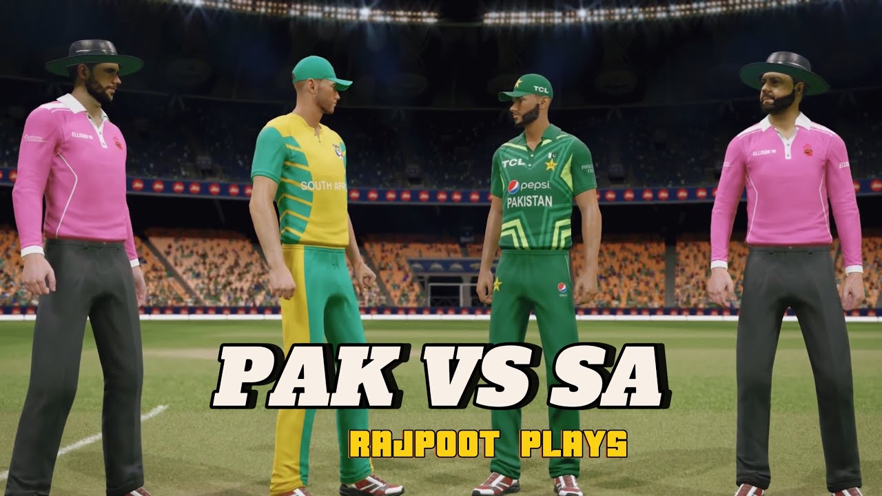 PAKISTAN VA SOUTH AFRICA  ODI WORLD CUP 2023 CRICKET 24  /  PART 1