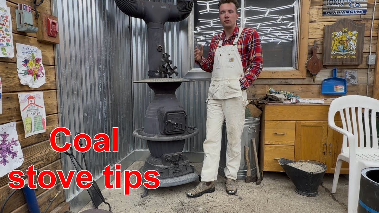 How to light a fire in a pot belly stove 
