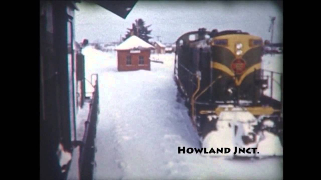 Winter of 1959 By Train from Lindsay to Gelert