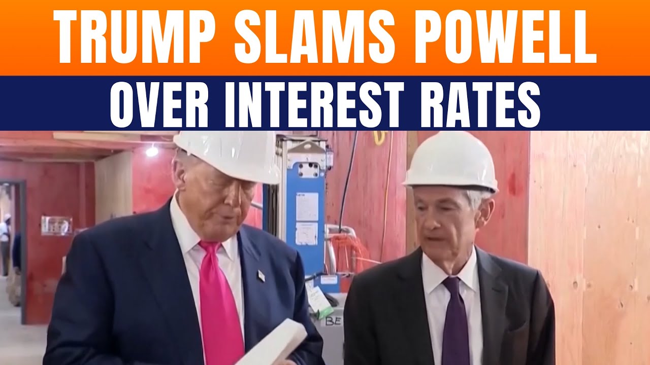 LIVE: Trump Vs Fed Chief Powell | Rate Cut Row Escalates Into Economic Power Struggle | News9