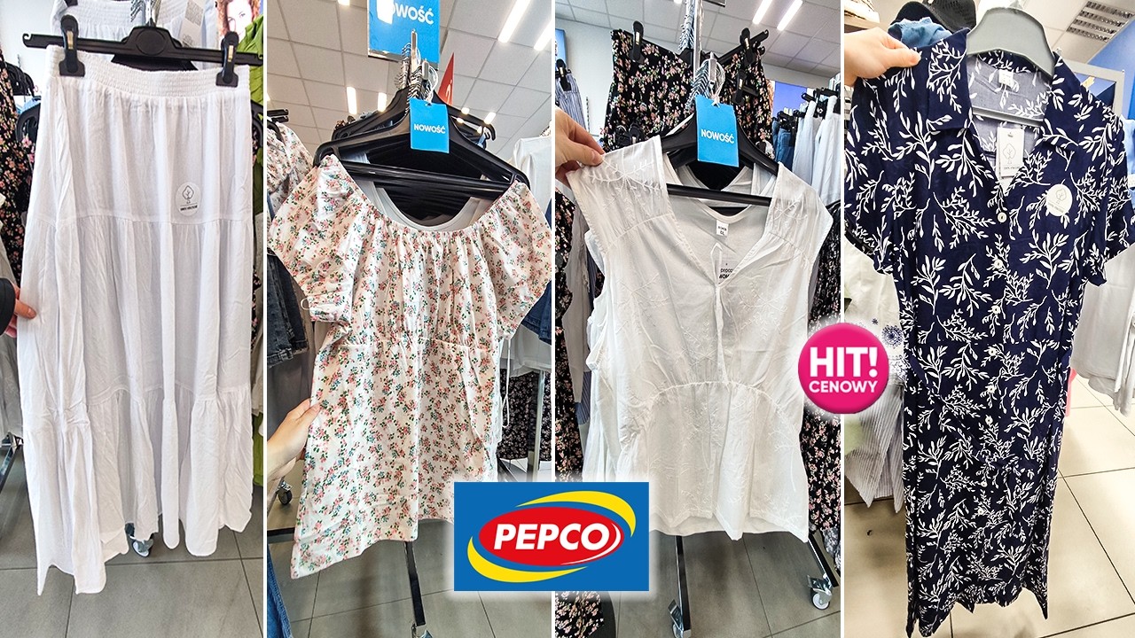 PEPCO HIT DZIAŁ DAMSKI🤩 NOWA SUKIENKA I SPÓDNICE❗ MODNE BLUZKI ❗ BIAŁA FIRANKA ZA 10 ZŁ😱