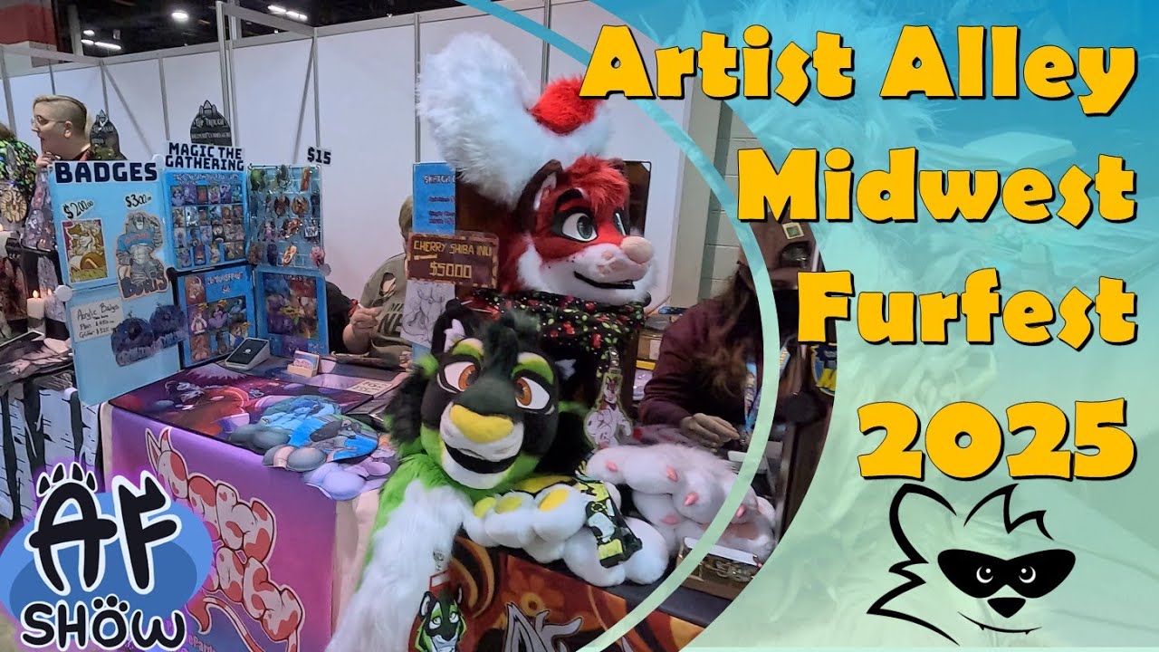 Artists Alley Midwest Furfest 2025 #mff2025 #FurFest @FurFest