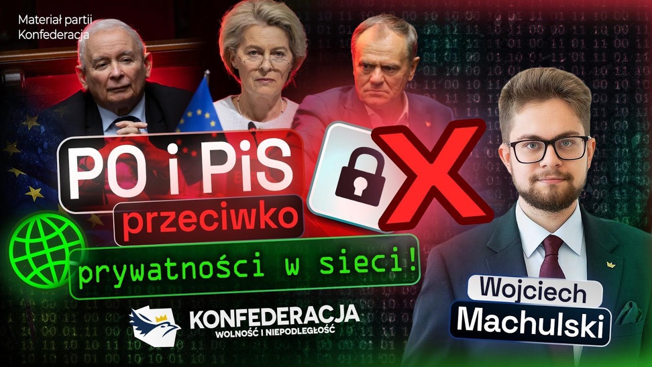POPIS PRZECIWKO PRYWATNOŚCI W SIECI! (FILM KONFEDERACJI)