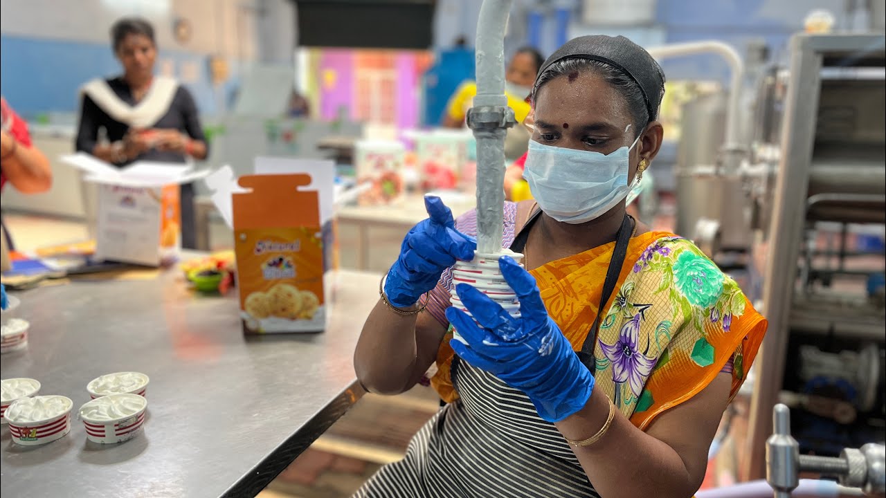 Cup Ice Cream Factory Tour &ndash; From Start to Finish