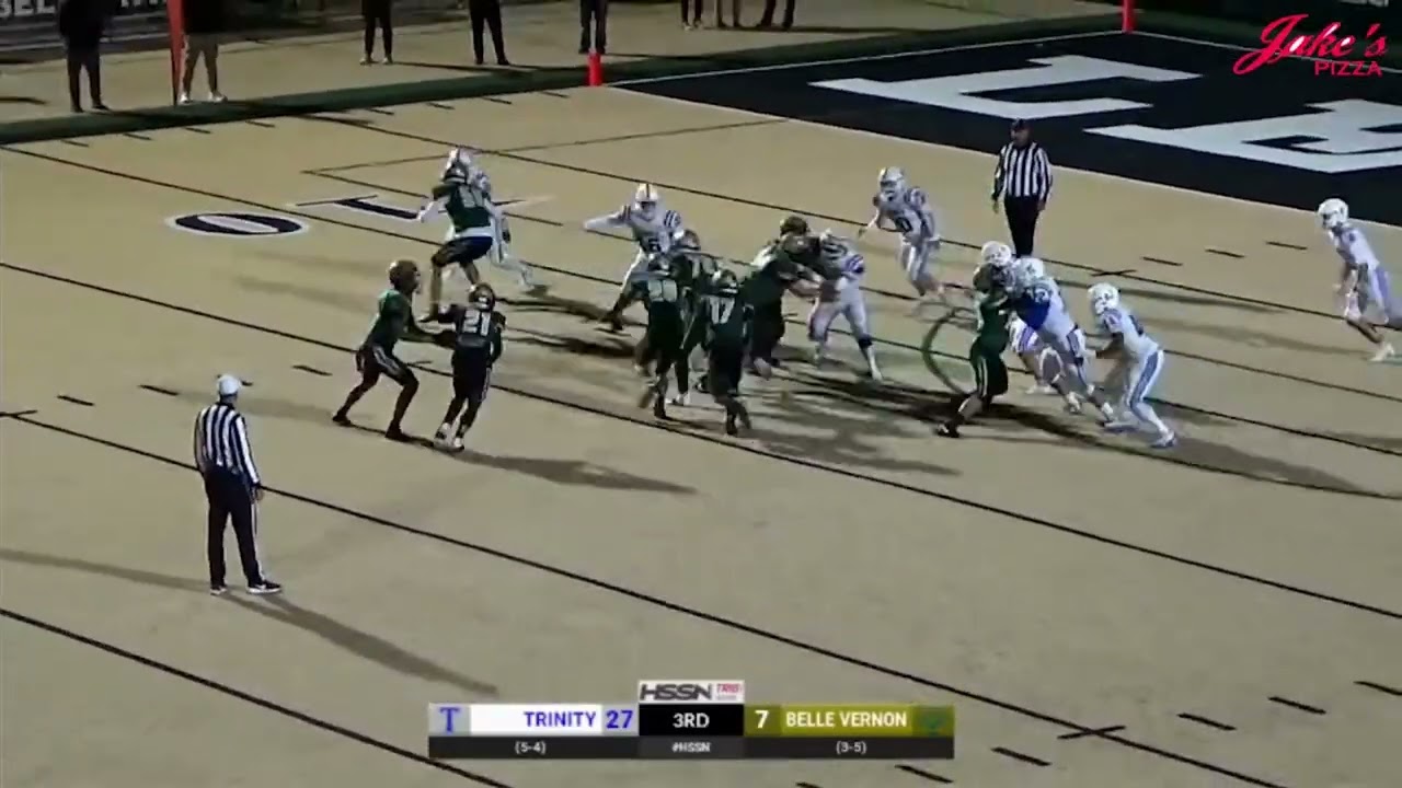 HSSN Highlights: Trinity at Belle Vernon - Week 9