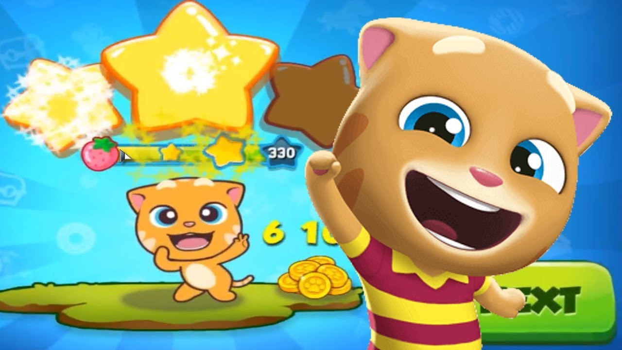 Talking Ginger Candy Run - Talking Tom Candy Gold Run