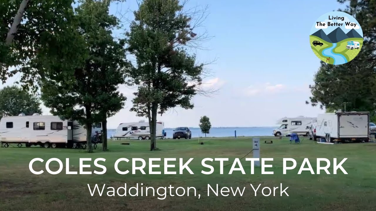 Let's Take a Look at Coles Creek State Park in Waddington, NY (Near the Canadian Border)