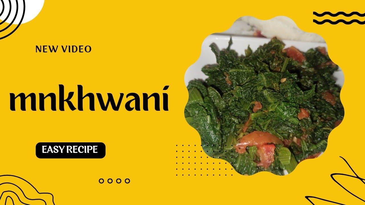 Mnkhwani// Pumpkin leaves Recipe || Malawian Food