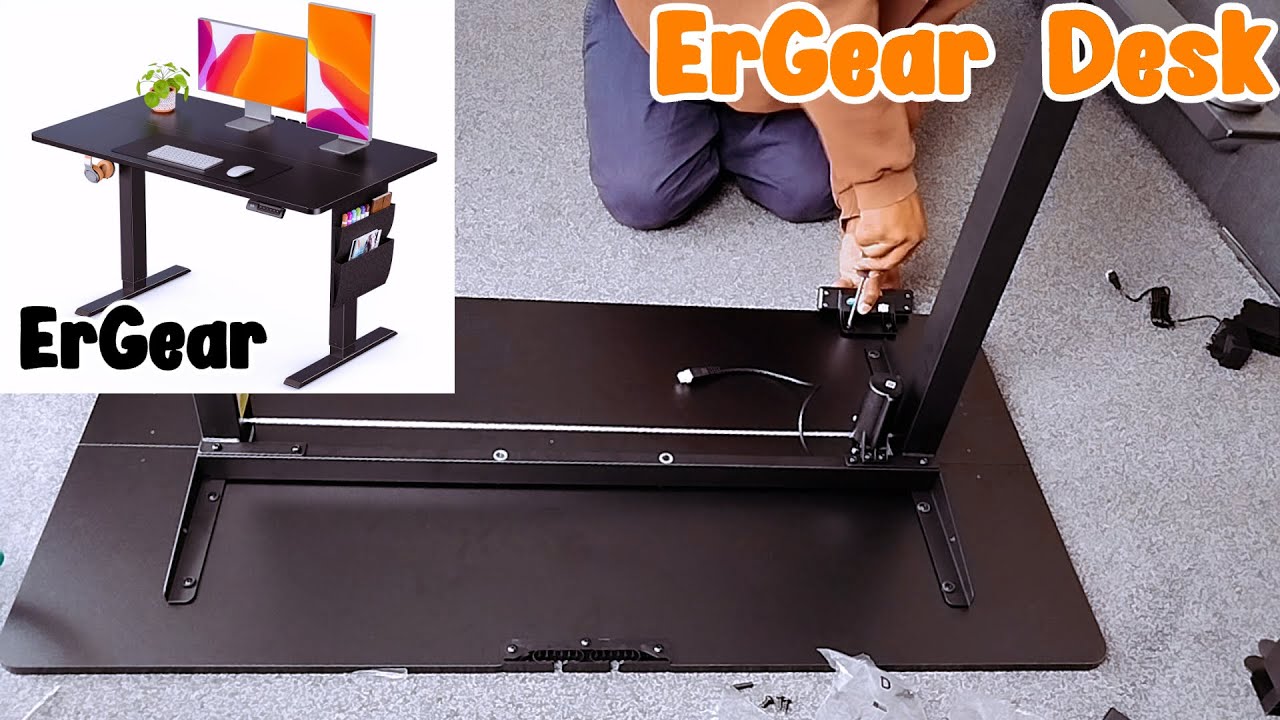 How to Assemble ErGear Electric Standing Desk (120x60cm) –Step-by-Step Setup & Review