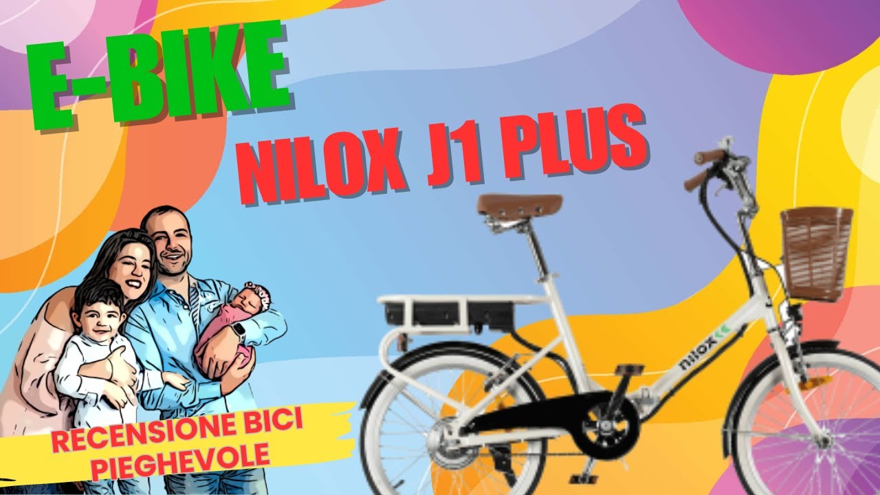 Bici elettrica pieghevole e compatta fino a 40 km di autonomia! Nilox J1 Plus: Recensione