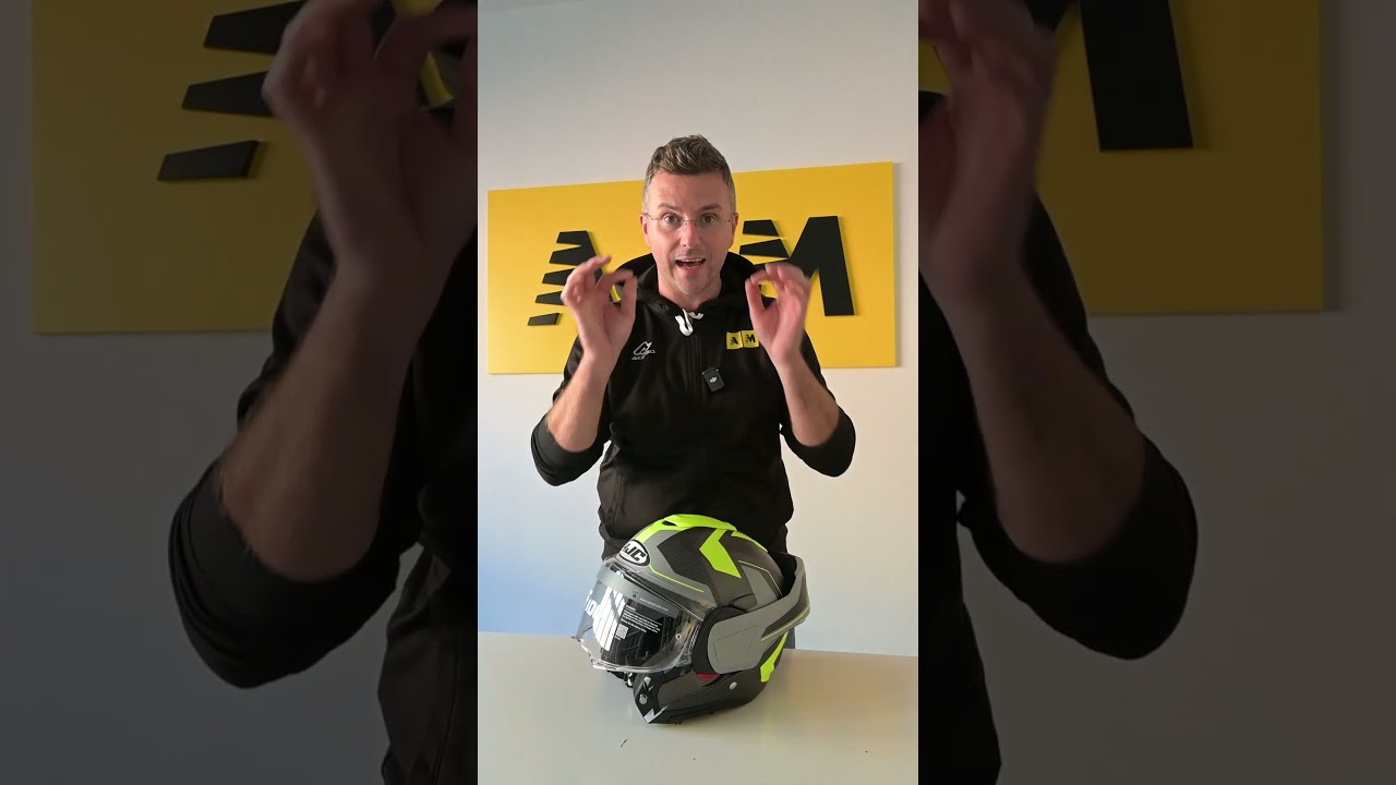 Ecco l'F100, il nuovo casco modulare di HJC🚀