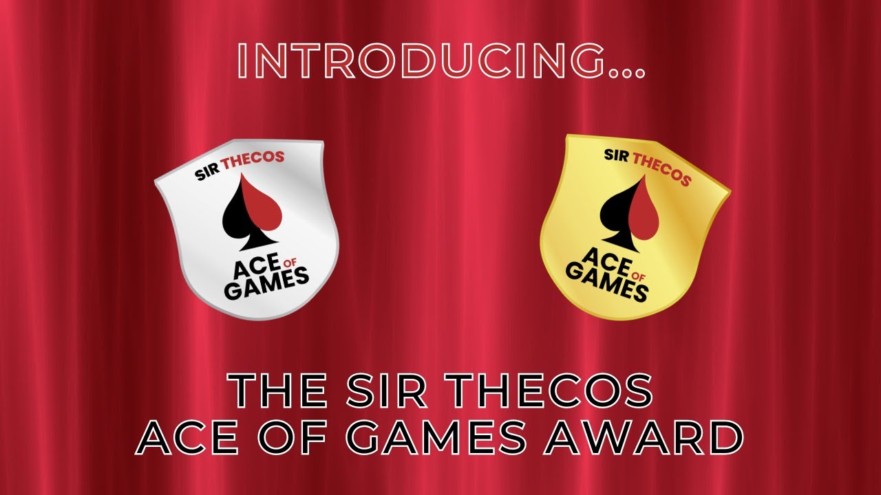 Introducing the Sir Thecos Ace of Games Award