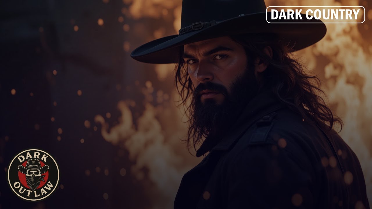 CROSSING OVER - Dark Country Music | Dark Outlaw Country Song (LYRIC VIDEO)