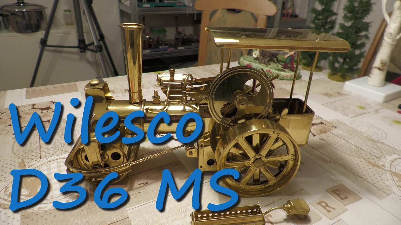 Wilesco D36 MS - mein Neuzugang zum 60 Jahre-Jubiläum der Old Smoky