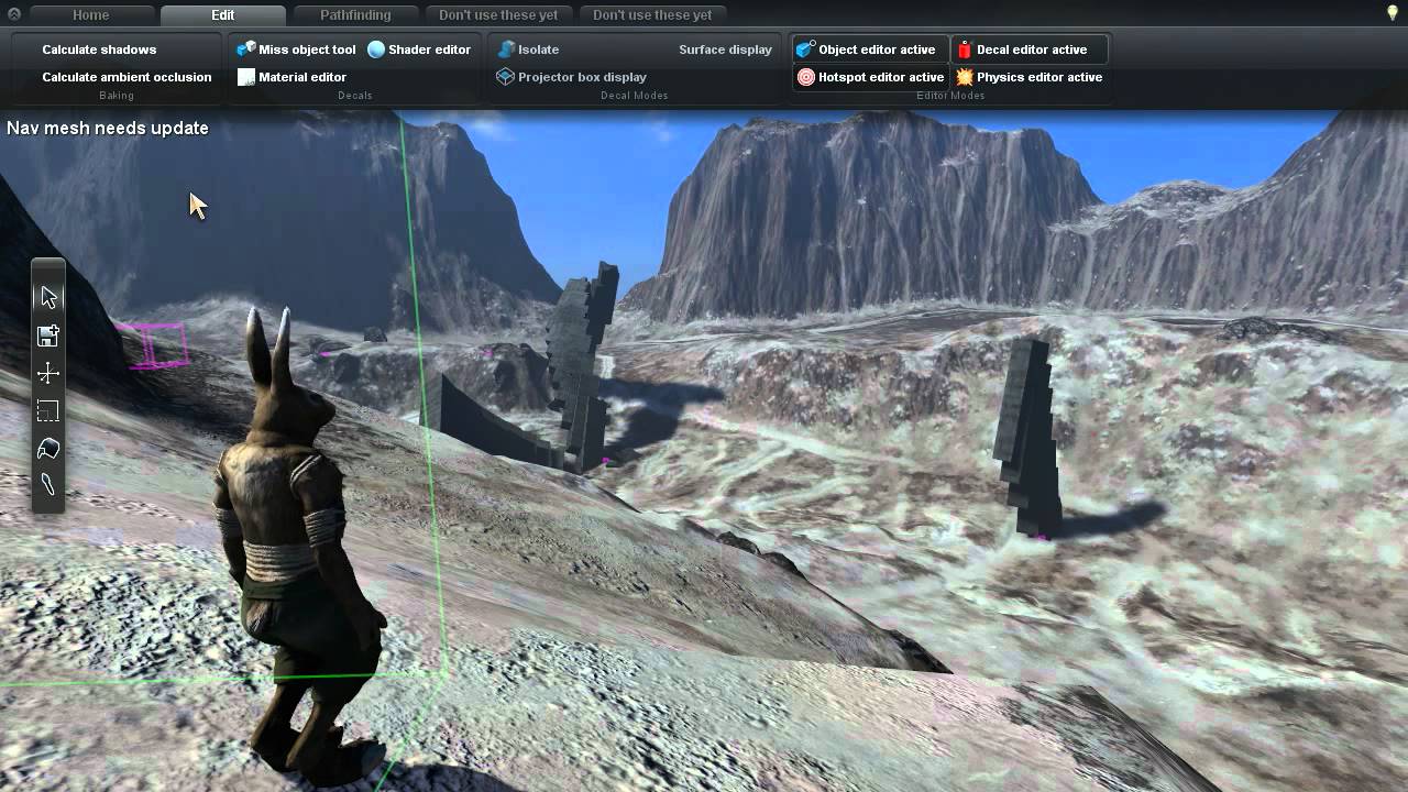 Overgrowth Tutorial - Shadows, ambient occlusion & nav meshes