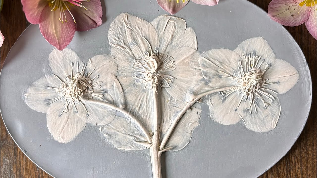 Grab a coffee and relax while I cast this hellebores. (ASMR)
