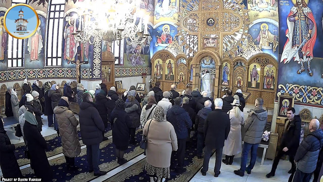 Sfânta și Dumnezeiasca Liturghie! Duminica Înfricoșătoarei Judecăți. Praznicul Întâmpinării Domnului