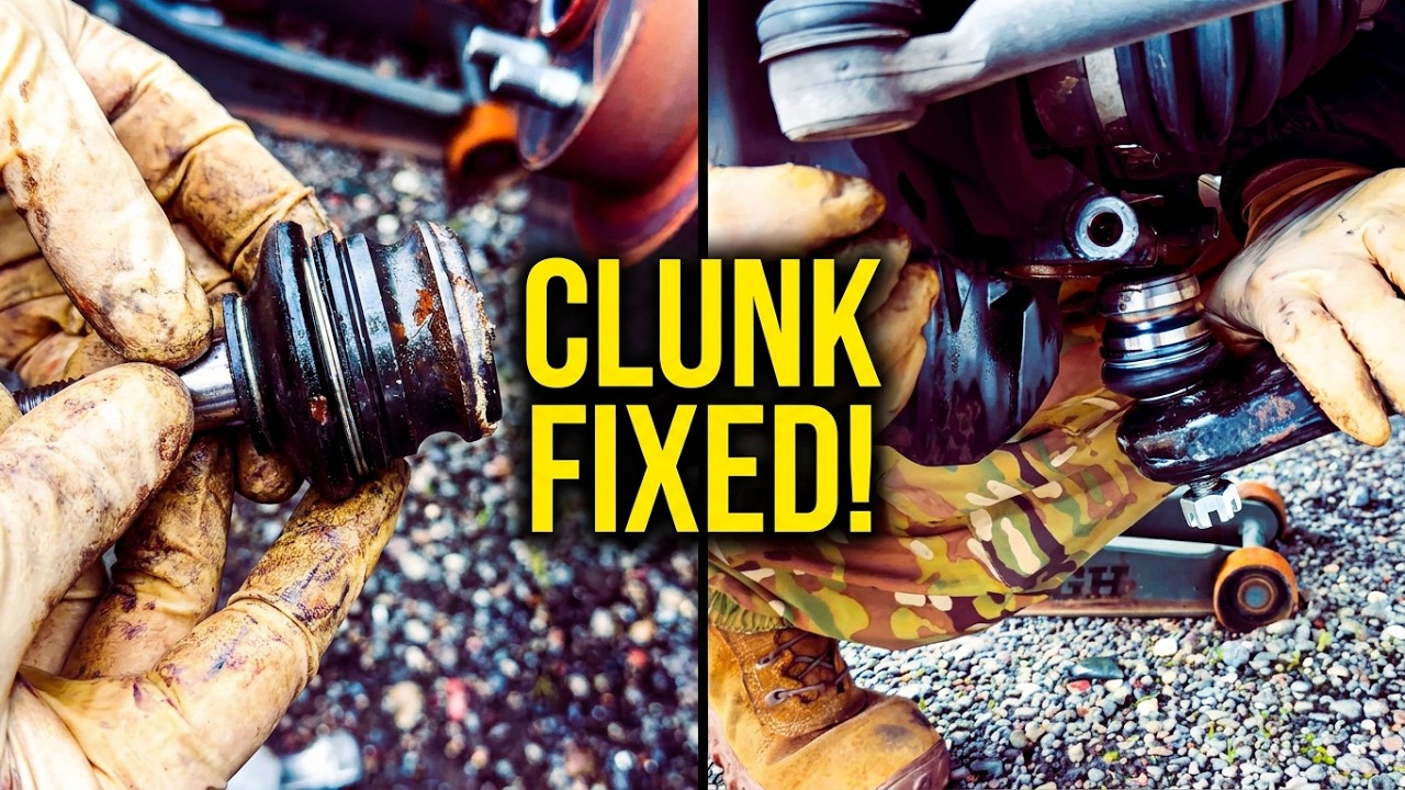 DIY Subaru Outback Clunking Noise Over Small Bumps | 2013–2021 Ball Joint Diagnosis & Repair
