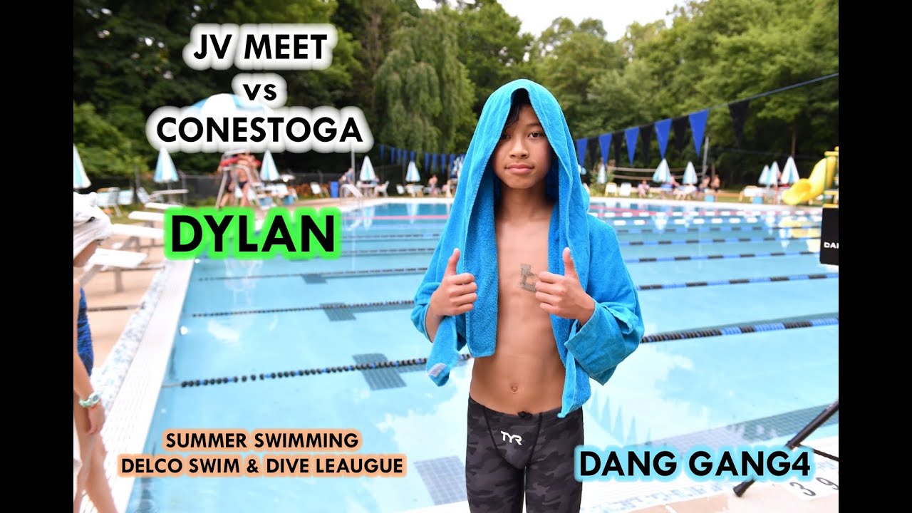 DYLAN AT JV MEET vs CONESTOGA 2024 || DELCO SUMMER SWIM LEAGUE_DIVISION A
