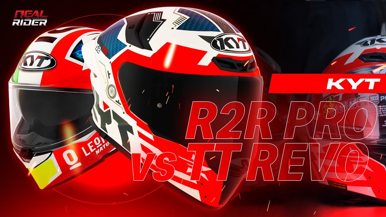 Real Review : เปรียบเทียบ KYT R2R Pro vs TT Revo