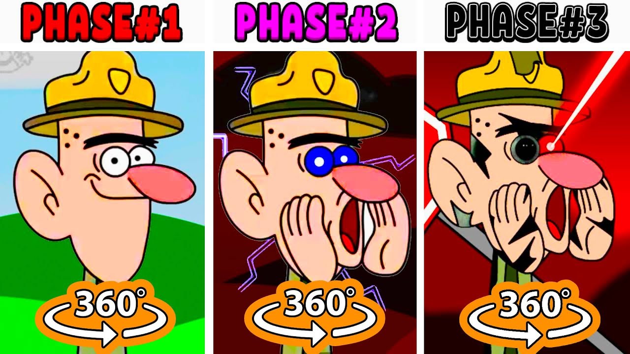 All Phases in New Incredibox Sprunki Oc of City Boy: From Phase 1 to Phase 3 360 VR! #18