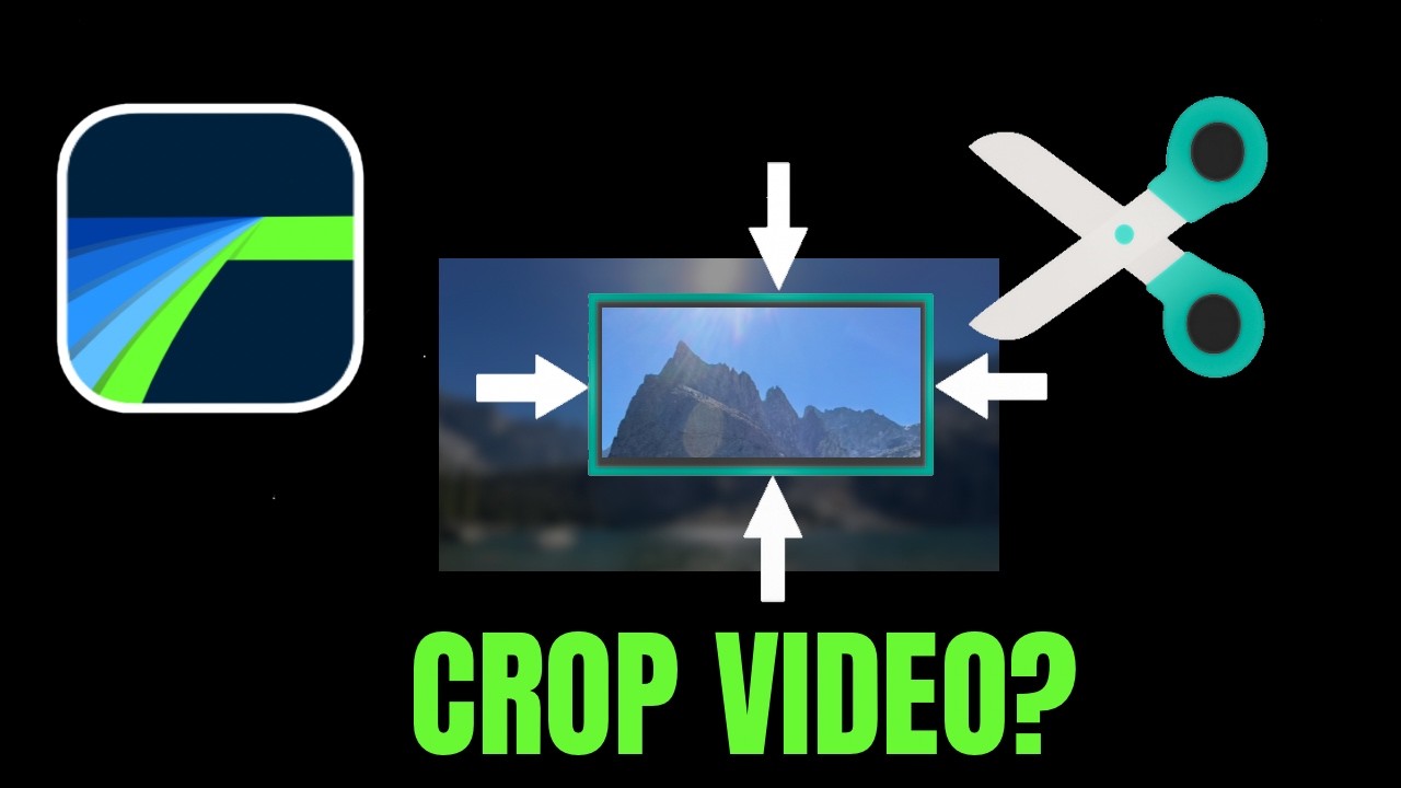 How To Crop Out Anything In Seconds With LumaFusion!