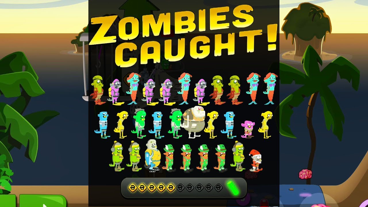 New START GAME ZOMBIE CATCHERS WITHOUT CHEATS! TRY TO UPGRADE SQUEEZERS !!! TRY TO TAKE A NEW HIGH