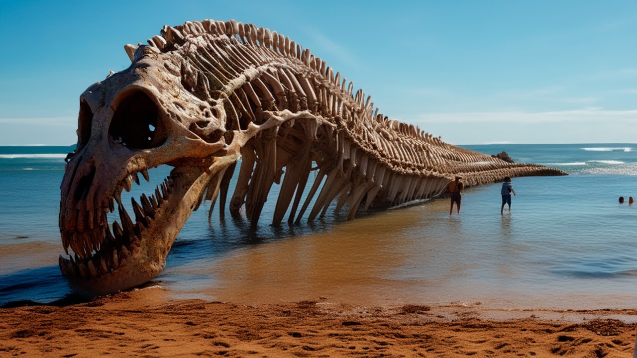 Giant 15-Foot Prehistoric Sea Snake Remains Discovered!