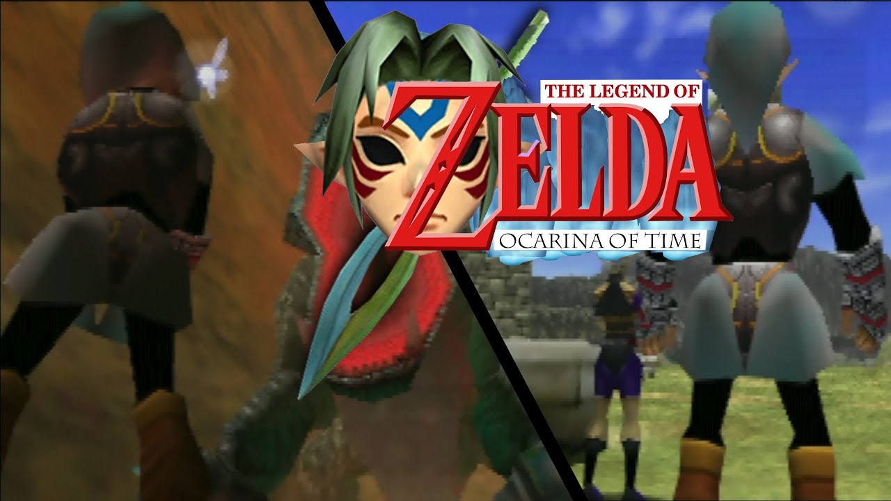 Fierce Deity Mask in Ocarina of Time