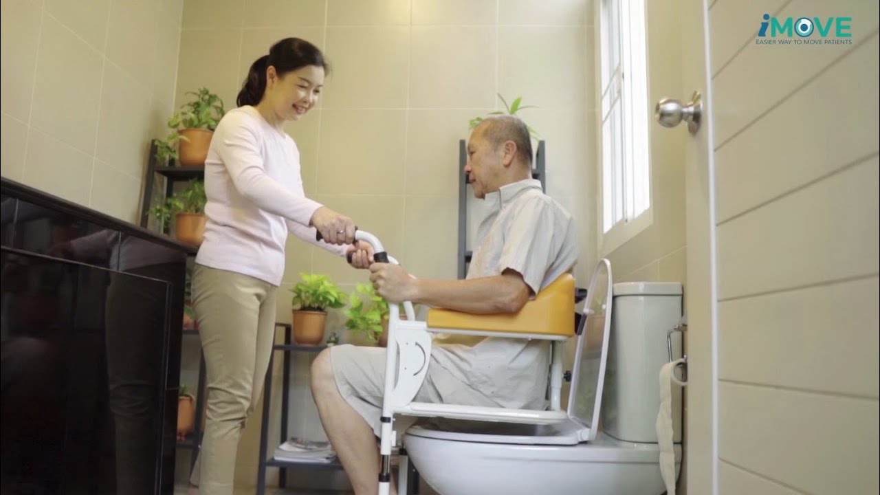 iMOVE Patient Lift and Transfer Chair. an ideal lifting device or equipment for bedridden patients.