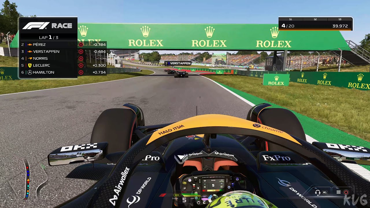 F1 24 - Lando Norris Gameplay (PS5 UHD) [4K60FPS]