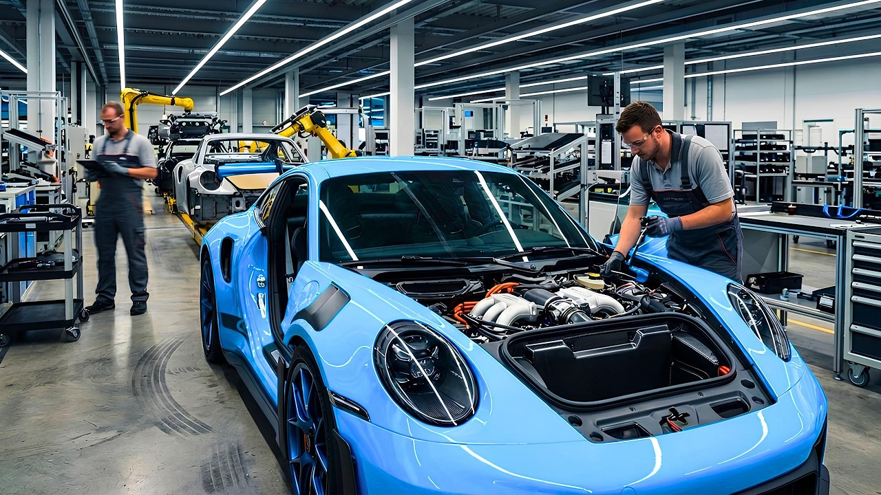 How The Porsche 911 Is Made In Factory
