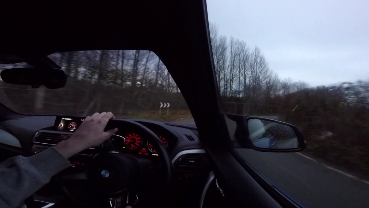 BMW M235i POV Drive | UK Winter Country Roads