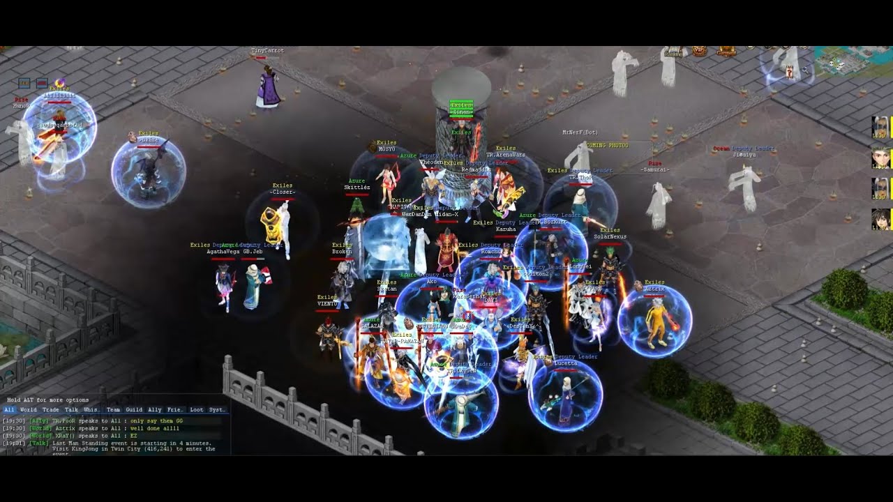 CLASSIC CONQUER ONLINE TWIN CITY WAR | EXILES vs RISE