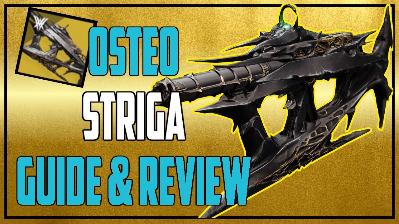 Destiny 2 ► Osteo Striga bekommen & Review | Neue Exo MP