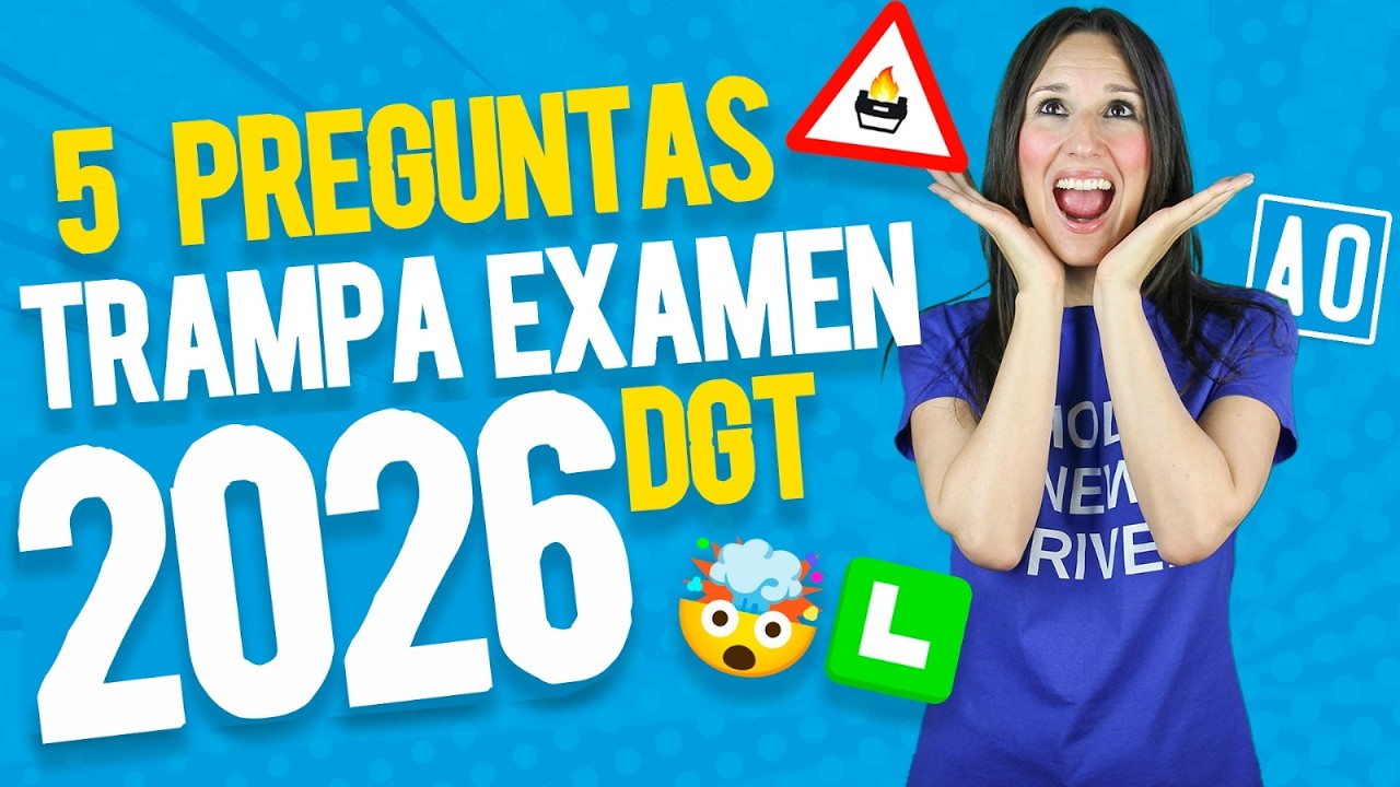 Examen Teórico DGT 2026 | Preguntas Reales Explicadas #002