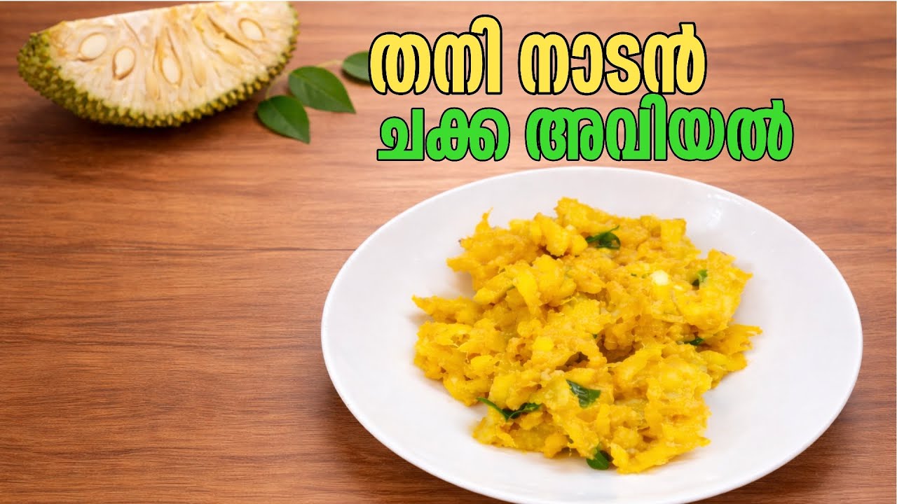തനി നാടൻ ചക്ക അവിയൽ |Jackfruit Aviyal | Healthy Kerala Food | Binduradhakrishnan Happyhome 